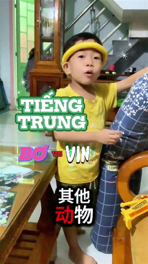 Bé nói tiếng Trung, giao tiếp tự nhiên cùng tiếng Anh
